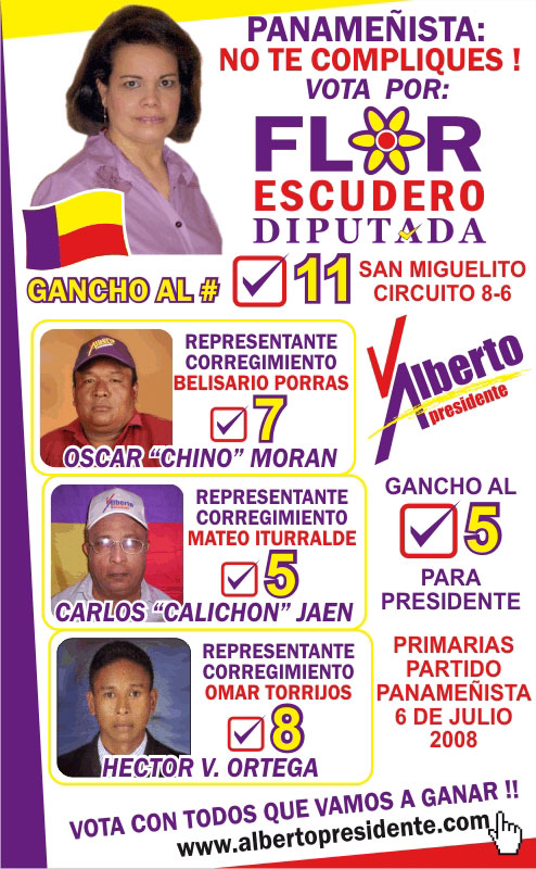 Flor Escudero Diputada Circuito 8-6 Casilla #11